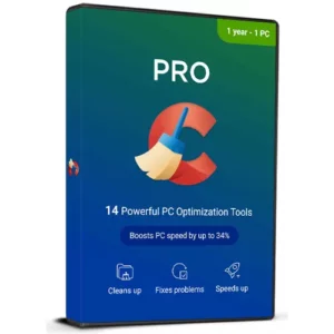 CCleaner Professional 1 Year 1 Device CD Key Global for Windows