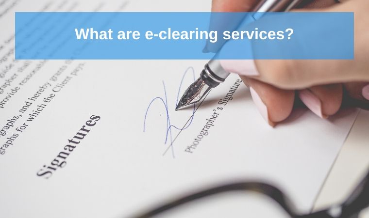 What ECS Electronic Clearing System are | e-clearing services?